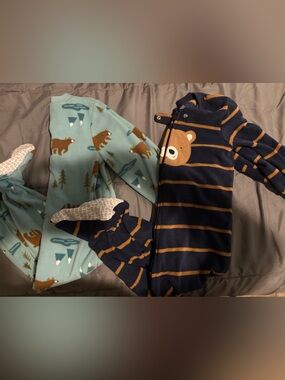 Carter's Fleece Footed Pajamas Set